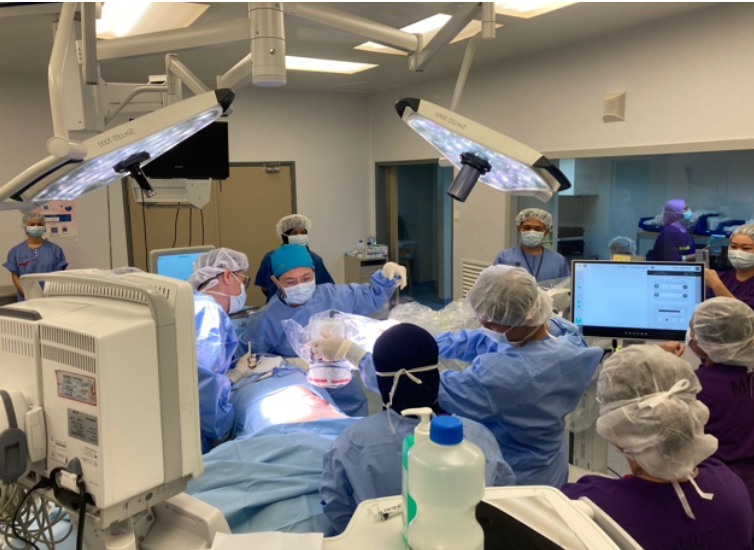 Operating theatre - courtesy of University Malaya Medical Centre